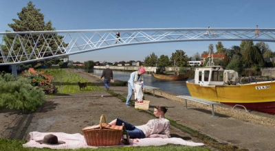 impressie vanaf het oude havendek ||| impression from the old port